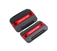 Tappo Serbatoio Liquido Freni Motocicletta Per MONSTER 600 M600 M620 MONSTER 620 MONSTER 600 620 Accessori Moto CNC Freno Anteriore Serbatoio Fluido Tappo Di Copertura(Red)