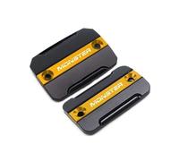 Tappo Serbatoio Liquido Freni Motocicletta Per MONSTER 600 M600 M620 MONSTER 620 MONSTER 600 620 Accessori Moto CNC Freno Anteriore Serbatoio Fluido Tappo Di Copertura(Gold)