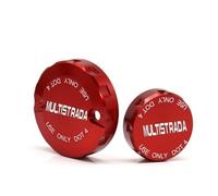 Tappo serbatoio olio freno Coperchio Serbatoio Frizione Freno Anteriore Per DU&CATI Multistrada 1200 DVT ENDURO 1260 V4 S Accessori Moto Tappi Pompa Olio Fluido Serbatoiotappo Olio