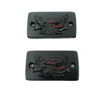 Tappo Serbatoio Olio Freno Moto Billet Cilindro Maestro del Freno Anteriore Serbatoio Fluido Copertura Tappi Olio Set Per Boulevard S83 C90 Intruder 1400 1500