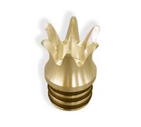 Tappo Serbatoio Olio Harley a corona in Ottone - modello KING