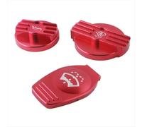 Tappo serbatoio olio in alluminio per VW CC Golf 6 R MK6 Scirocco EA888 Protezione motore Copertura originale Rosso