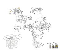 Tappo serbatoio olio ORIGINALE STIGA motore AS 56 P - SM70 - SC 40 G 118551160/0