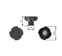 Tappo Serbatoio Refrigerante Gates RC204 per Bmw Rolls Royce Alpine Land Rover