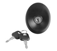 tappo serbatoio transit-Coperchio Lucchetto Carburante con 2 Chiavi Compatibile con Transit MK5 1994-2000 (nero)