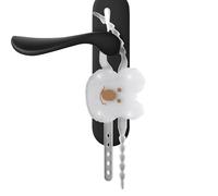 Tappo slam per porta - 24,6 x 8,2 cm silicone - Silenziatore porta anteriore | Koala - Porte a forma di Koala - Copertura per serratura | Anti Sam | DooÂ chiusura ammortizzatore per biblioteca bambini