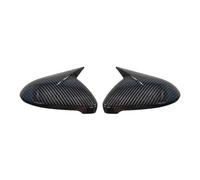 Tappo Specchietto Destra Per VW Per Golf 7 Per MK7 Per MK7.5 Per GTI R Per GTE Per GTD 2014-2019 Calotta Specchietto Retrovisore Laterale Di Ricambio Copri Ala Coperture Specchietti(Carbon pattern)