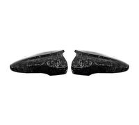 Tappo Specchietto Destra Per VW Per Jetta MK6 Per Passat B7 Per Scirocco Per CC Per Eos Copri Specchietto Retrovisore Con Corno Nero Accessori Coperture Specchietti(Forged Grain)