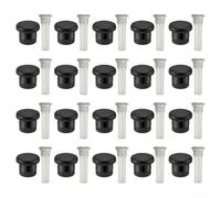 Tappo spray in plastica ABS con schermo filtro, copertura ugello resistente compatibile con spruzzatore Hunter, parte di ricambio per irrigazione prolungata del prato, nero (20 pezzi)