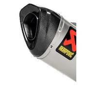 Akrapovic Carbon V-ec331 Muffler End Cap Nero