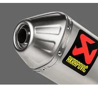 Akrapovic Tappo terminale V-EC339 Carbon Argento
