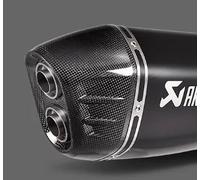 Akrapovic Carbon V-ec342 Muffler End Cap Nero