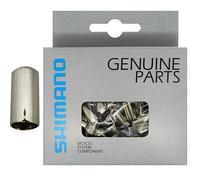 Tappo terminale Shimano per guaina freno acciaio 6mm sigillato 100 pezzi bici
