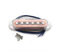 Tappo Trasparente Da 50/52 Mm Sul Manico O Sul Ponte Di Un Pickup Single Coil Per Chitarra Elettrica(Transparent B)
