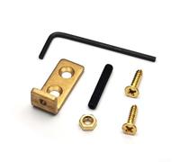 Tappo tremolo in ottone per Floyd Style per ponte per stabilizzatore | Costruzione in ottone massiccio, finitura dorata, impedisce la messa a punto per la deriva, si adatta a ponti stile Floyd