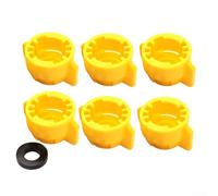 Tappo ugello spruzzatore a sgancio rapido con guarnizione per uso in giardino e spruzzatura, compatibile con una gamma di modelli di spruzzatori (6 pezzi)