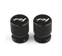 Tappo Valvola Coprivalvola Pneumatico Per FZ1 Per F&azer Copristeli Valvola Ruota Moto(Nero)