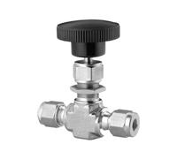 Tappo valvola integrale in acciaio inossidabile SS-18RS12MM Valvola a spillo 12 mm Raccordo tubo 0,73 CV