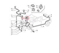 TAPPO VASCHETTA ACQUA TERGICRISTALLO FIAT PUNTO - ALFA 156 ORIGINALE 7790795