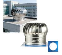 Tappo Ventilatore In Acciaio Inossidabile, 110 160 250mm Turbine Eoliche Ventilatore Da Tetto, Tappo Di Sfiato Per Case Fattoria Soffitta(600mm/26.62in)