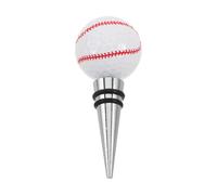 Tappo Vino Sportivo Baseball in Silicone, Riutilizzabile, Antiperdita | Texture Realistica da Baseball, per Bottiglie di Vino, Chiusura Ermetica, Uso una Sola Mano