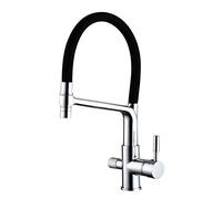 Taps Kiten Taps a 3 vie Miten Lavel Mixer TAP BRASSO E COLD PURA ACQUA PURA DUI PUBILE A 360 ° ROUTING BETTO DEIGNORE KITUNE ROUCET ROME Beauty Comes
