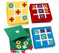 Tapvai 12 Pezzi Tic Tac Toe, Regalo Fine Anno Bambini, Tic Tac Mini Nove Griglia Giochi Da, Regali Bambini Fine Anno Scolastico per Compleanno, Festa, Casa, Scuola (Colorato)