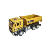 TAQCGH Modellino Realistico Auto 1:50 Per Modello Automezzo Trasporto Ingegneristico Forza Di Ritorno Inerziale Autocarro Da Cantiere Camion For Fango Modellini Di Veicoli A Motore In Scala