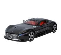TAQCGH Modellino Realistico Auto 20 Cm 1:24 for Mercedes-AMG Vision GT Sports Car Pull Back Vehicles Simulation Scale Model Collection Car Modellini di Veicoli A Motore in Scala(Glossy Black)
