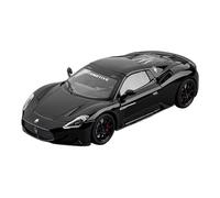 TAQCGH Modellino Realistico Auto Mini Modello di Auto Pressofusa in Lega da 20cm in Scala 1:24 for Maserati MC20 Veicolo Simulazione Statico in Metallo Modellini di Veicoli A Motore in Scala(Black)