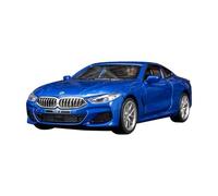TAQCGH Modellino Realistico Auto Modello Auto Lega Rossa Per BMW M850i Scala 1:35 Con Simulazione Ad Alta Precisione Cofano Apribile Collezione Supercar Modellini Di Veicoli A Motore In Scala(Blue)