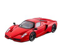 TAQCGH Modellino Realistico Auto Modello di Auto in Lega in Scala 20 Cm 1/22 for Ferrari Enzo Simulation Super Sports Car Fan Collection Display Modellini di Veicoli A Motore in Scala(Red)