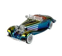 TAQCGH Modellino Realistico Auto Modello di Auto in Metallo Pressofuso in Lega in Scala 1:24 for Benz 500K 1936 Ornamenti da Tavolo for Veicoli Simulati Modellini di Veicoli A Motore in Scala(Green)