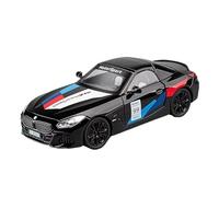 TAQCGH Modellino Realistico Auto Modello di Auto Pressofusa in Lega Statica in Scala 1:24 for BMW Z4 Squisiti Ornamenti da Scrivania Come Souvenir Modellini di Veicoli A Motore in Scala(Black)