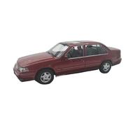 TAQCGH Modellino Realistico Auto Modello di Auto Pressofusa in Metallo in Scala 1:18 in Lega for Volvo 960 Statica Simulata da Collezione Modellini di Veicoli A Motore in Scala(Red)