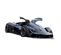 TAQCGH Modellino Realistico Auto Modello di Veicolo Pressofuso in Lega Simulata in Scala 1:24 per Lamborghini Terzo Millennio Ornamenti Souvenir di Lusso Modellini di Veicoli A Motore in Scala(Black)