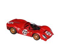 TAQCGH Modellino Realistico Auto Modello di Veicolo Pressofuso in Lega Simulata Scala 1:24 for Ferrari 330 P4 Daytona 1967 Ornamenti Souvenir Lusso in Miniatura Modellini di Veicoli A Motore in Scala