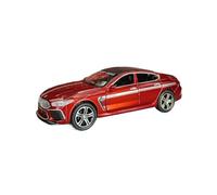 TAQCGH Modellino Realistico Auto Simulazione Auto Sportiva in Lega per BMW M8 in Scala 1:32 con Portiera Mobile Modello Auto Collezione Ornamenti for Auto Modellini di Veicoli A Motore in Scala(Red)