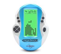 TAQY Console di gioco Block Retroilluminazione verde regolabile 26 giochi di mattoni Gioco elettronico per bambini Retrò Macchina dagioco portatile Giocattoli Regali per bambini/festival (Blue)