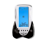 TAQY Retroilluminato bluBlocca la console di gioco 3398 nell'1 Retrò Battaglia tra carri armati/Serpente Puzzle Tascabile Giocattolo Portatile in mattoniRegali per adolescenti/bambini (Black)