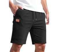 TARAINYA Pantaloncini Waffle Uomo Cotone Estivi Corti Uomo con Coulisse
