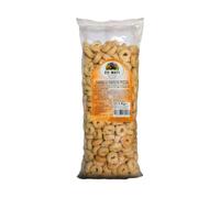 Taralli Pugliesi Zii Matì Tarallini Gusto Pizza Busta 1 Kg Prodotto Forno Snack Salati Aperitivo