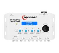 Taramps DSP Pro 2.4S White Crossover Full Digital Signal Car Audio Processore ed equalizzatore con sequencer Equalizzazione grafica a 15 bande 12 equalizzazioni preimpostate, segnale remoto