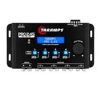 Taramps Pro 2.4S DSP Crossover Full Digital Signal Processor ed equalizzatore con sequencer Equalizzazione grafica a 15 bande 12 equalizzazione preimpostata 2-Channel in e 4-Channel Out