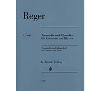 Tarantella und Albumblatt; Klarinette in B und Klavier