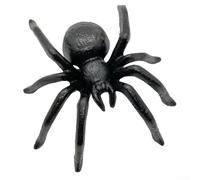 Tarantola in ghisa, decorazione da giardino, realizzata a mano, per esterni, patio, cortile o interni, come fermaporta o fermacarte, 13,5 x 15 x 3 cm, nero