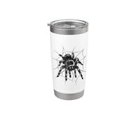 Tarantula spider web aracnide net dettagliati ragni della Bicchiere termico in acciaio inox doppia parete