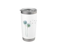 Tarassaco Bicchiere termico in acciaio inox doppia parete