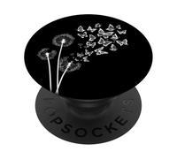 Tarassaco e Farfalle PopSockets PopGrip Adesivo