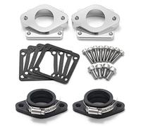 TARAZON Carburatore Collettore di Aspirazione Adattatore 33mm 34mm 35mm per Yamaha YFZ350 Banshee 1987-2006 Split Intake Manifolds Boots Carbs Carburetors